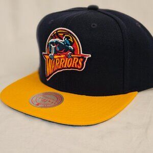 Golden State Warriors fitted Mitchell & Ness cap